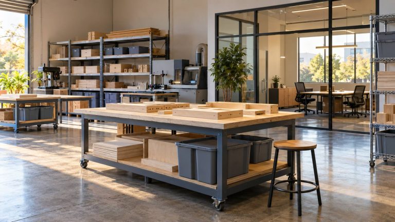 Active Southern California business workspace prepared for an EB-1C U.S. petitioner review